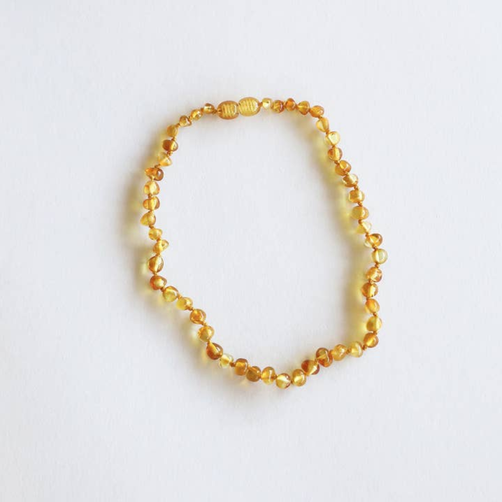CanyonLeaf POLISHED HONEY BALTIC SEA AMBER NECKLACE