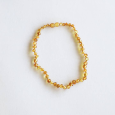 CanyonLeaf POLISHED HONEY BALTIC SEA AMBER NECKLACE