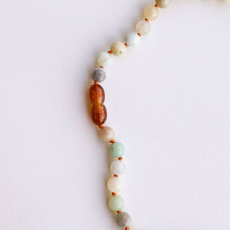 CanyonLeaf NATURAL AMAZONITE GEMSTONE NECKLACE