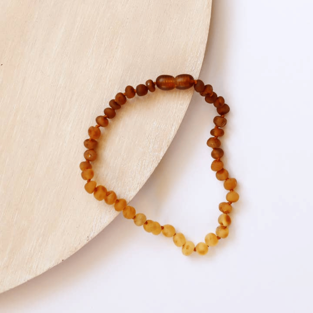 CanyonLeaf RAW BALTIC AMBER + SUNFLOWER NECKLACE