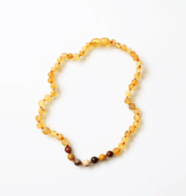 CanyonLeaf RAW HONEY BALTIC AMBER + MOOKAITE JASPER