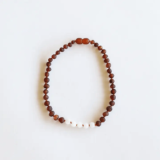 CanyonLeaf RAW COGNAC BALTIC SEA AMBER + MOONSTONE