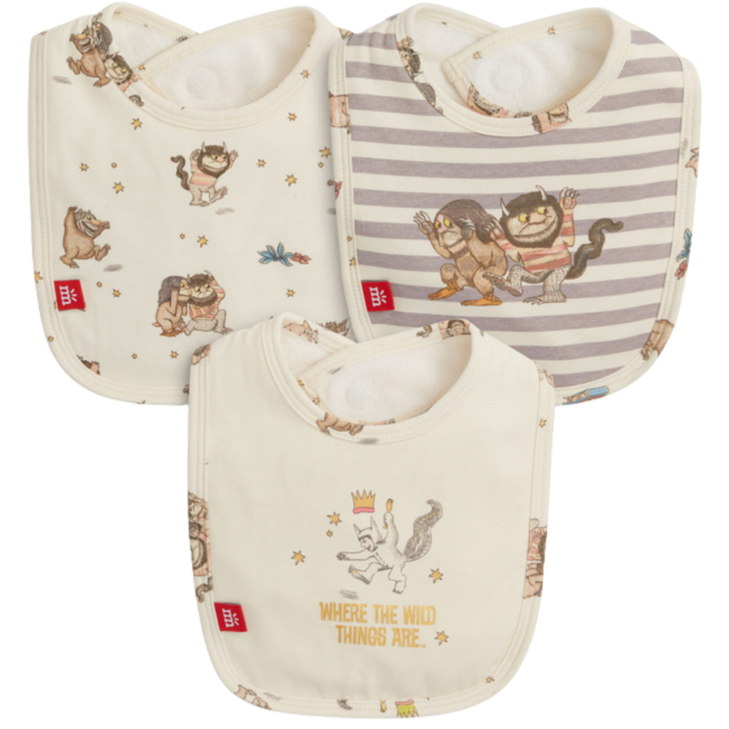 Magnetic  Me WHERE THE WILD THINGS ARE RF BIB 3 PACK