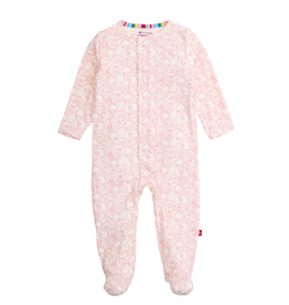 Magnetic  Me PINK HERDS OF A FEATHER MODAL FOOTIE