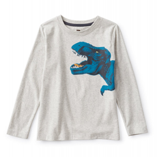 FLEXIN REX GRAPHIC TEE LIGHT GREY HEATHER