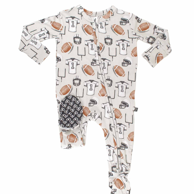 LEV BABY BRADY ZIPPERED FOOTIE