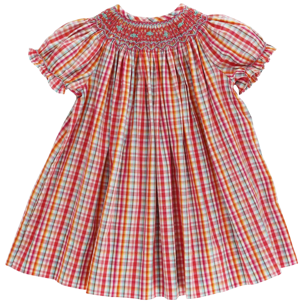 BAILEY BOYS SORBET PLAID BISHOP