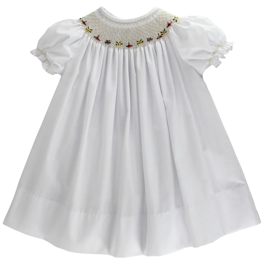 BAILEY BOYS WHITE GEOMETRICS BISHOP-ECRU MULTI