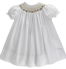 BAILEY BOYS WHITE GEOMETRICS BISHOP-ECRU MULTI