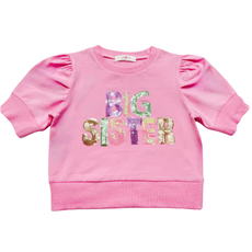 LULU BEBE LILY-BIG SIS SEQUIN PUFF SS SHIRT