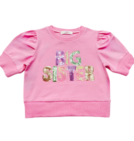LULU BEBE LILY-BIG SIS SEQUIN PUFF SS SHIRT