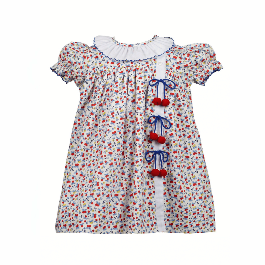 THE PROPER PEONY Foliage Cherry Dress