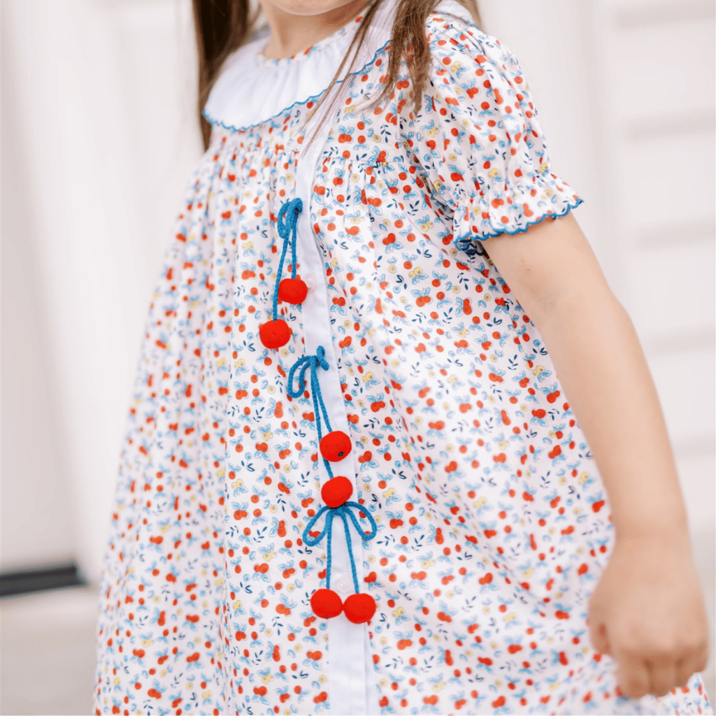 THE PROPER PEONY Foliage Cherry Dress