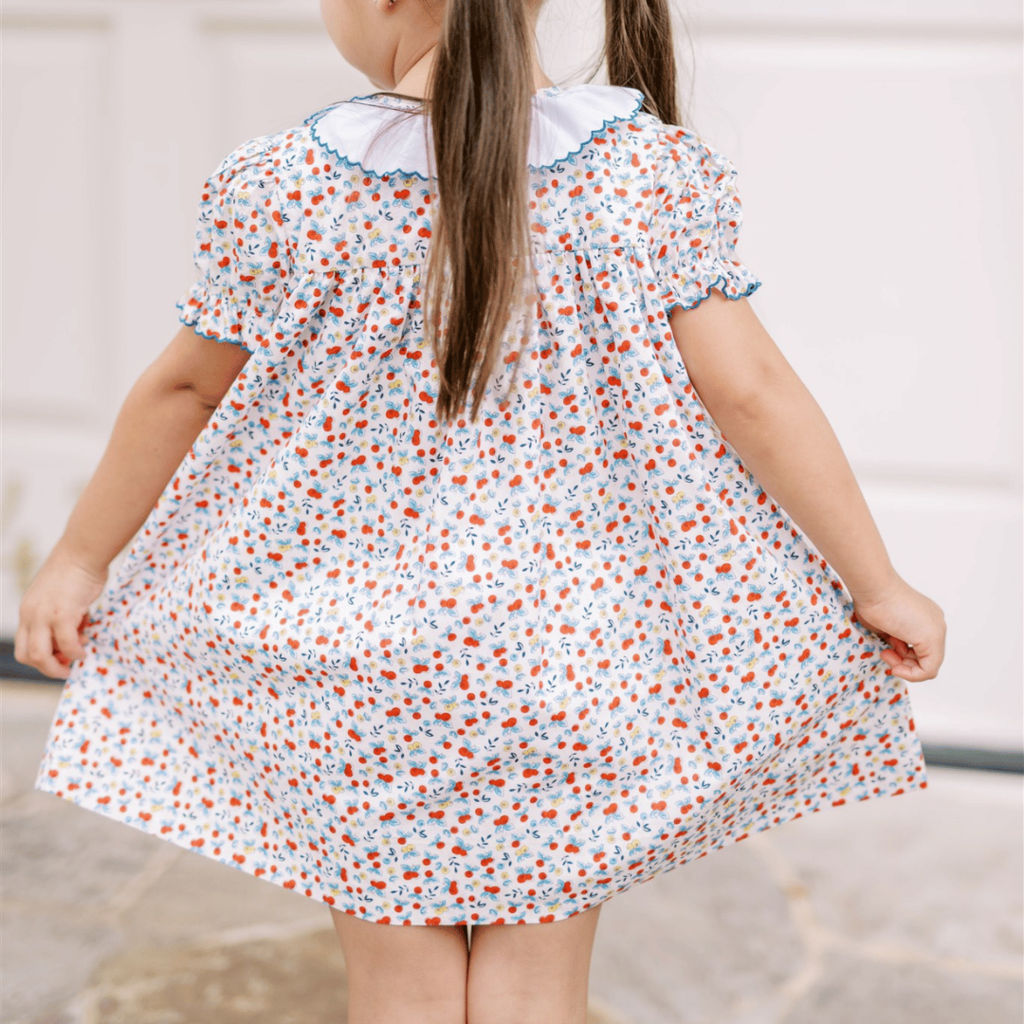 THE PROPER PEONY Foliage Cherry Dress