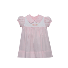 BABY SEN PINK SAWYER DRESS-PUMPKINS