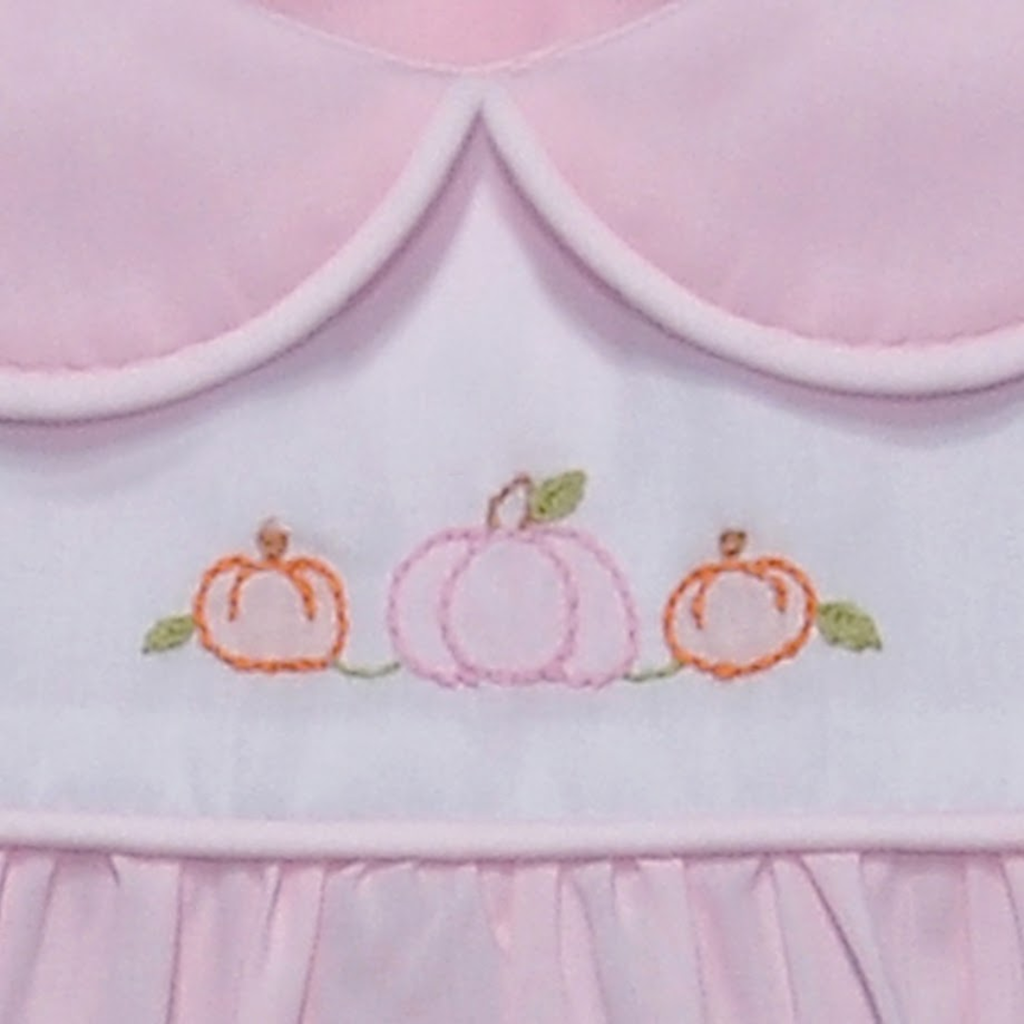 BABY SEN PINK SAWYER DRESS-PUMPKINS