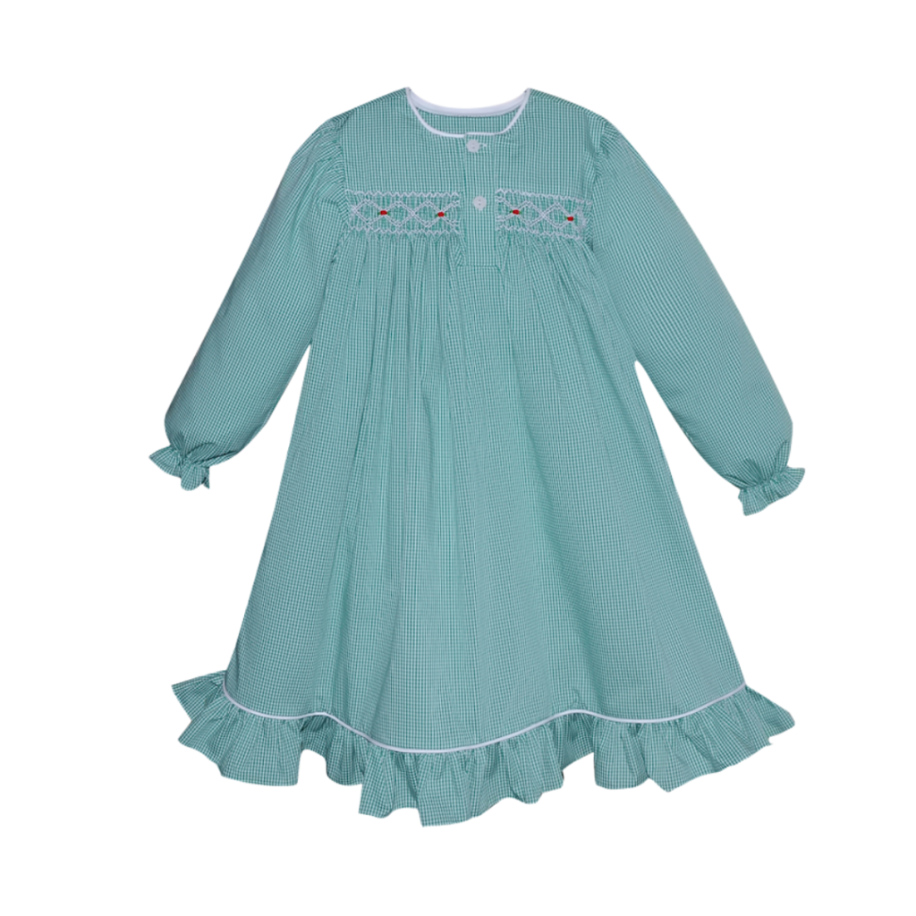 REMEMBER NGUYEN GREEN CLAIRE GOWN