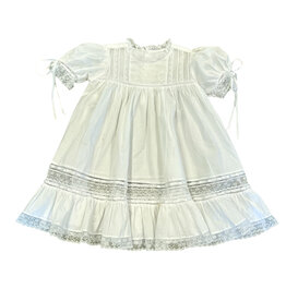 PHEONIX N REN WHITE HAZEL DRESS  - WHITE LACE