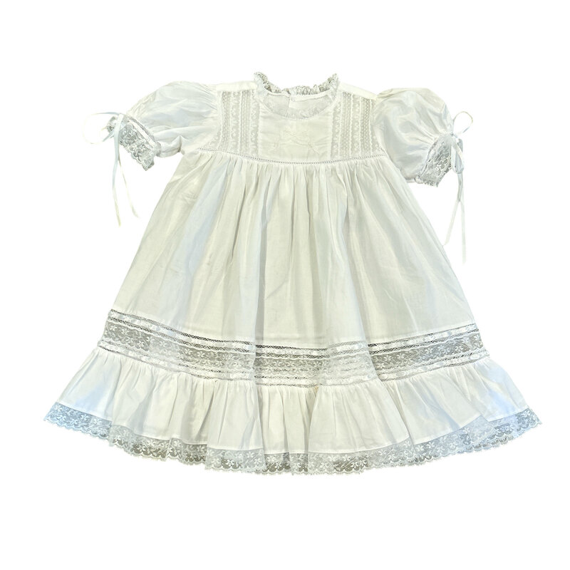 PHEONIX N REN WHITE HAZEL DRESS  - WHITE LACE