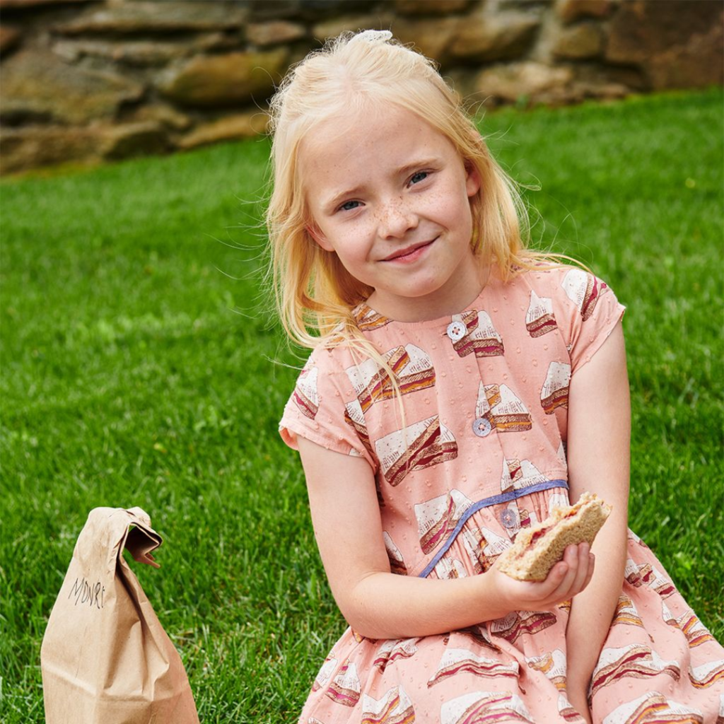 PINK CHICKEN girls fatima dress - pb&j