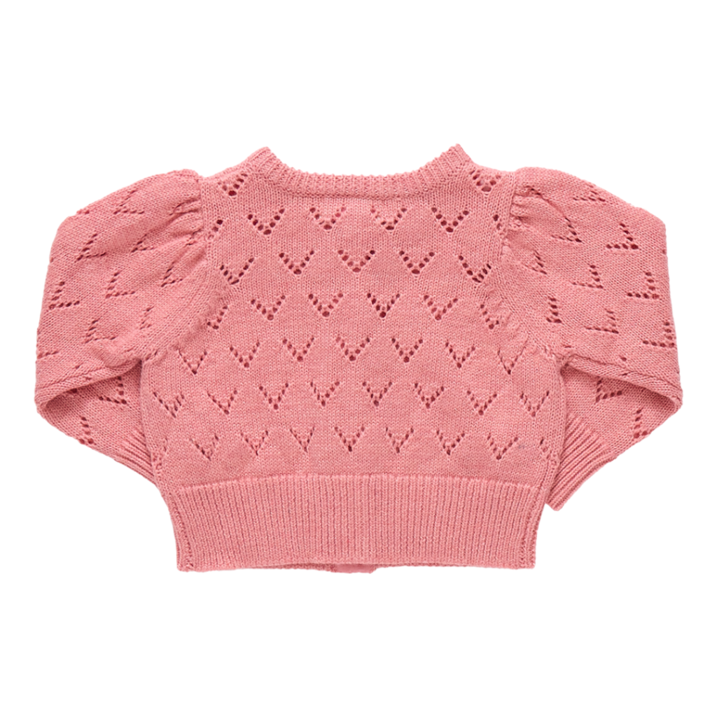 PINK CHICKEN Girls Connie Sweater - Pink
