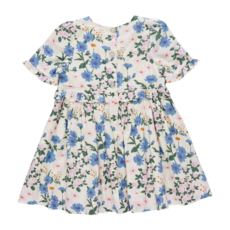 PINK CHICKEN girls raquel dress - melon daisy floral