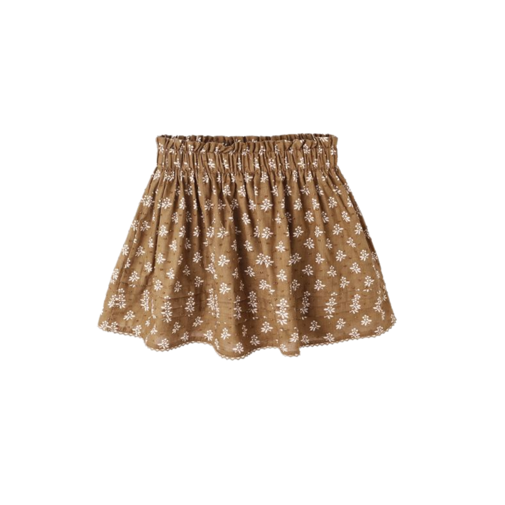 Rylee + Cru Inc. MAE SKIRT || GOLDEN FLEUR