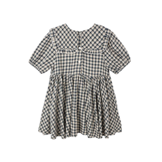 Rylee + Cru Inc. CAMILLE DRESS || NAVY CHECK