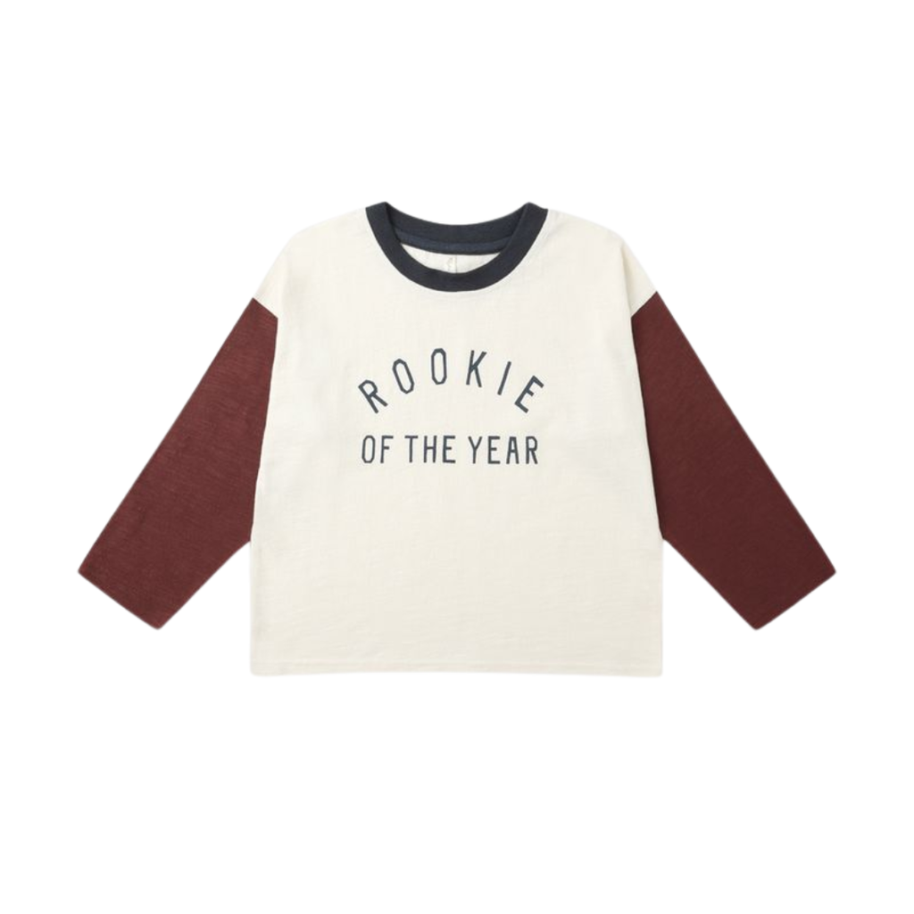 Rylee + Cru Inc. CAMDEN LONG SLEEVE TEE || ROOKIE