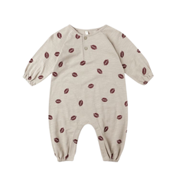 Rylee + Cru Inc. HENLEY JUMPSUIT || FOOTBALL