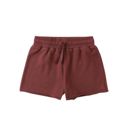 Rylee + Cru Inc. SWEAT SHORT || BURGUNDY