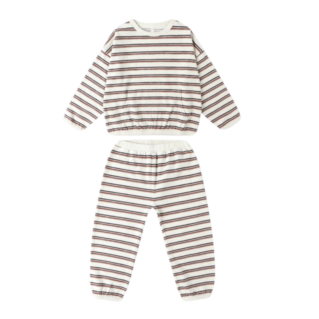 Rylee + Cru Inc. RELAXED SET || VINTAGE STRIPE