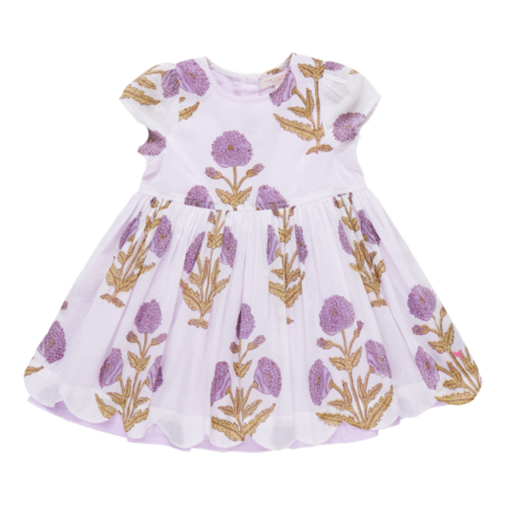 PINK CHICKEN girls marisol dress - lavender dandelion