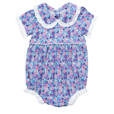 Lila + Hayes Council Girl's Bubble-Blackberry Floral