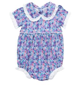 Lila + Hayes Council Girl's Bubble-Blackberry Floral