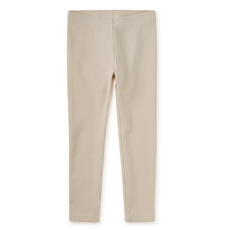 Girl's Pointelle Leggings Birch