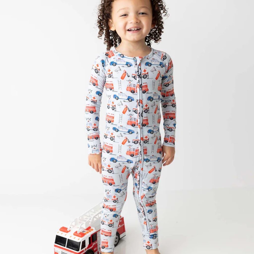 LEV BABY RYAN POPPY:   THE CONVERTIBLE ROMPER