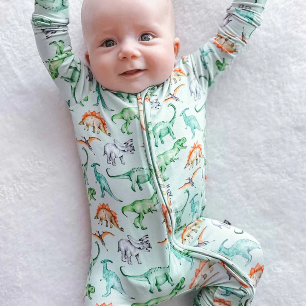 LEV BABY LANDON ZIPPERED FOOTIE