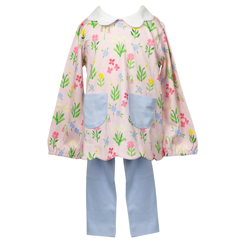 THE PROPER PEONY English Garden L/S Tunic Set
