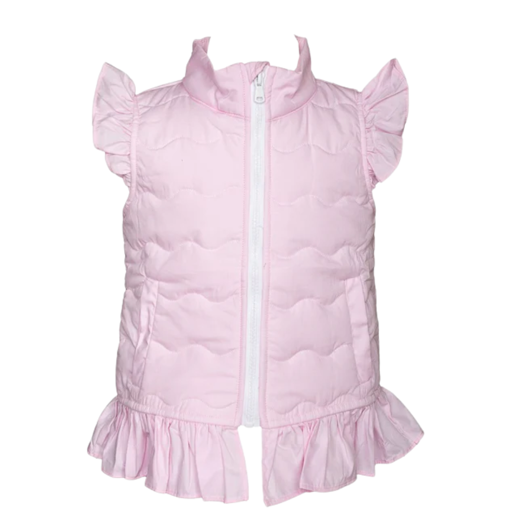 THE PROPER PEONY Girl's Pink Vest