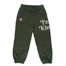 FLOWERS BY ZOE Girl's Army Wash Pant