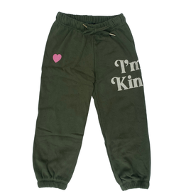 FLOWERS BY ZOE Girl's Army Wash Pant