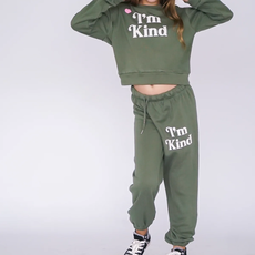 FLOWERS BY ZOE Girl's Sweatshirt Army Wash