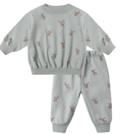 QUINCY MAE RELAXED SWEATSHIRT W/SWEATPANTS| MOOSE