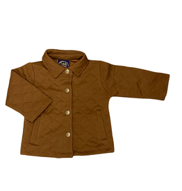EMMA JEAN KIDS Boy's Brown Quilted Jacket