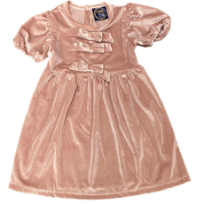 EMMA JEAN KIDS Chelsea Bow Dress-Blush
