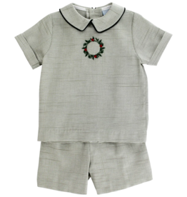 BAILEY BOYS Boy's Laurel Wreath, Dressy Short Set