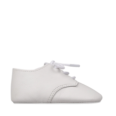 OOMPHIES AUGUST CRIB WHITE LEATHER