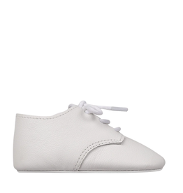 OOMPHIES AUGUST CRIB WHITE LEATHER