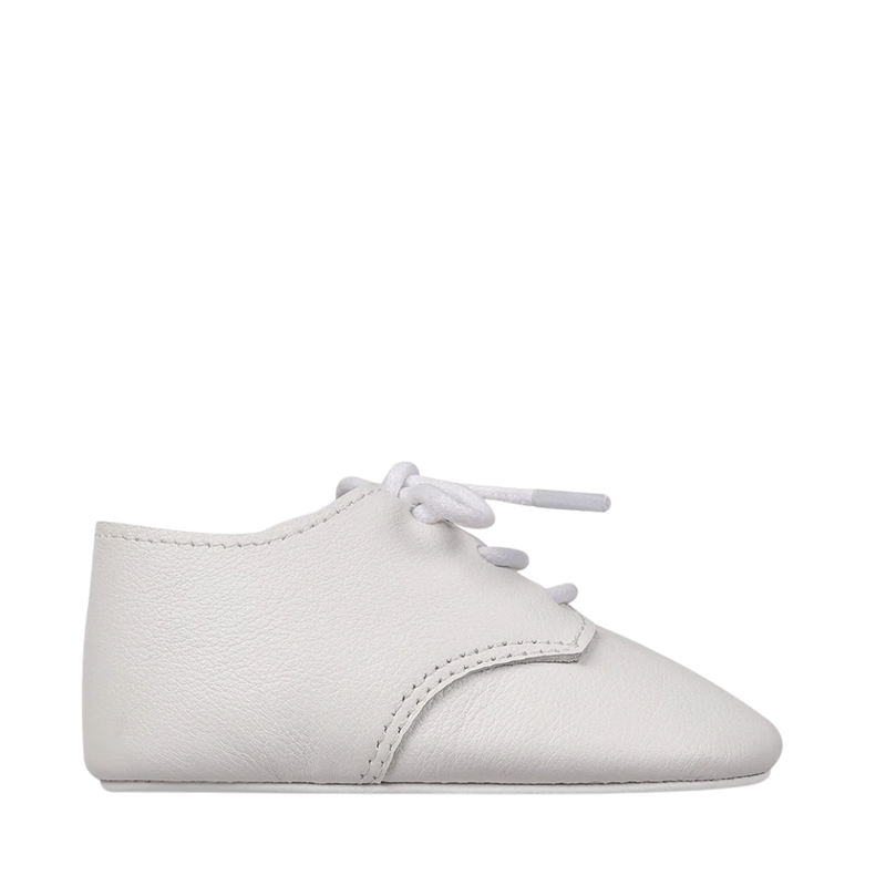OOMPHIES AUGUST CRIB WHITE LEATHER